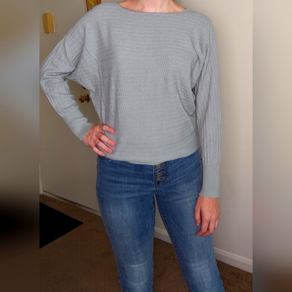 Cyrus blue/green cozy fall sweater size Medium - Picture 1 of 13